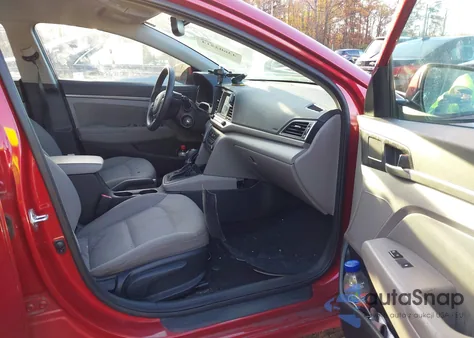 2018 Hyundai Elantra Sel from USA, damaged, VIN 5NPD84LF4JH375587